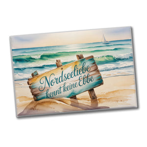 Meereslandschaft - Nordseeliebe Souvenir Souvenir Magnet