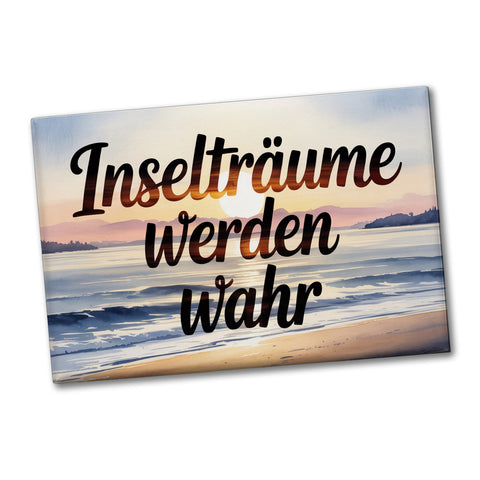Inselträume der Nordsee Souvenir Souvenir Magnet