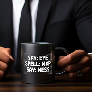 I am a Penis Tasse als kryptische Formulierung