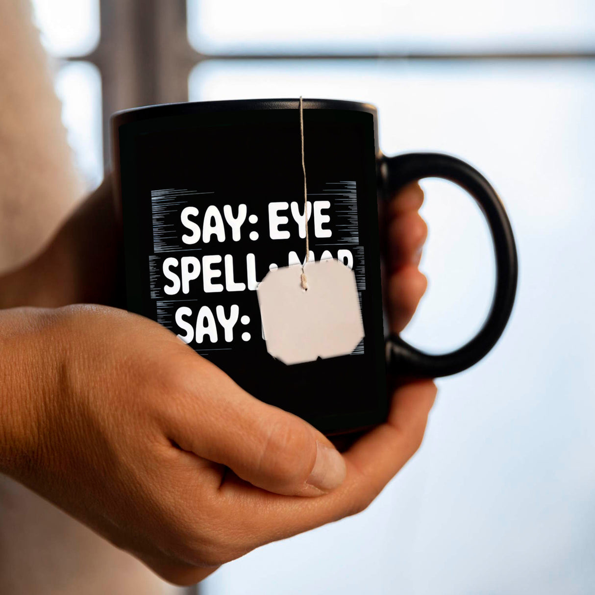 I am a Penis Tasse als kryptische Formulierung