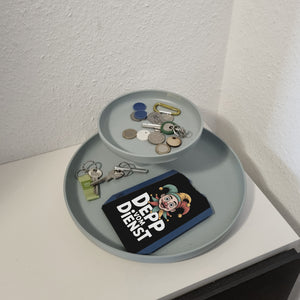 Depp vom Dienst Parkscheibe mit Kasperle Cartoon