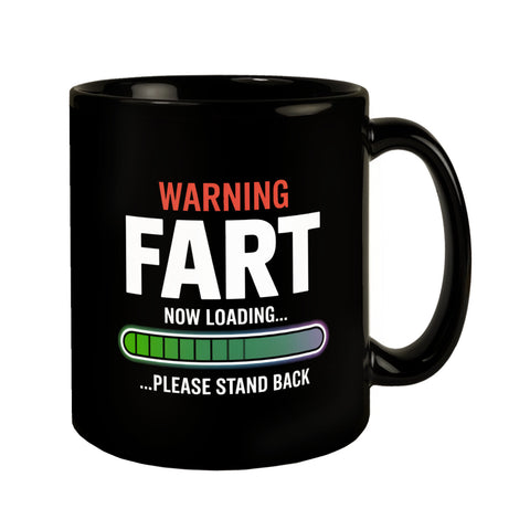 WARNING FART Tasse mit Ladefortschrittsanzeige