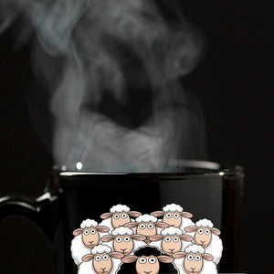 Ich bin gern das schwarze Schaf! Tasse