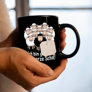 Ich bin gern das schwarze Schaf! Tasse