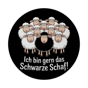 Ich bin gern das schwarze Schaf! Magnet