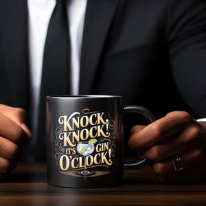 Knock Knock! It's Gin o'clock! Tasse