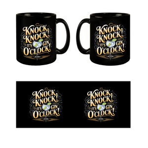 Knock Knock! It's Gin o'clock! Tasse