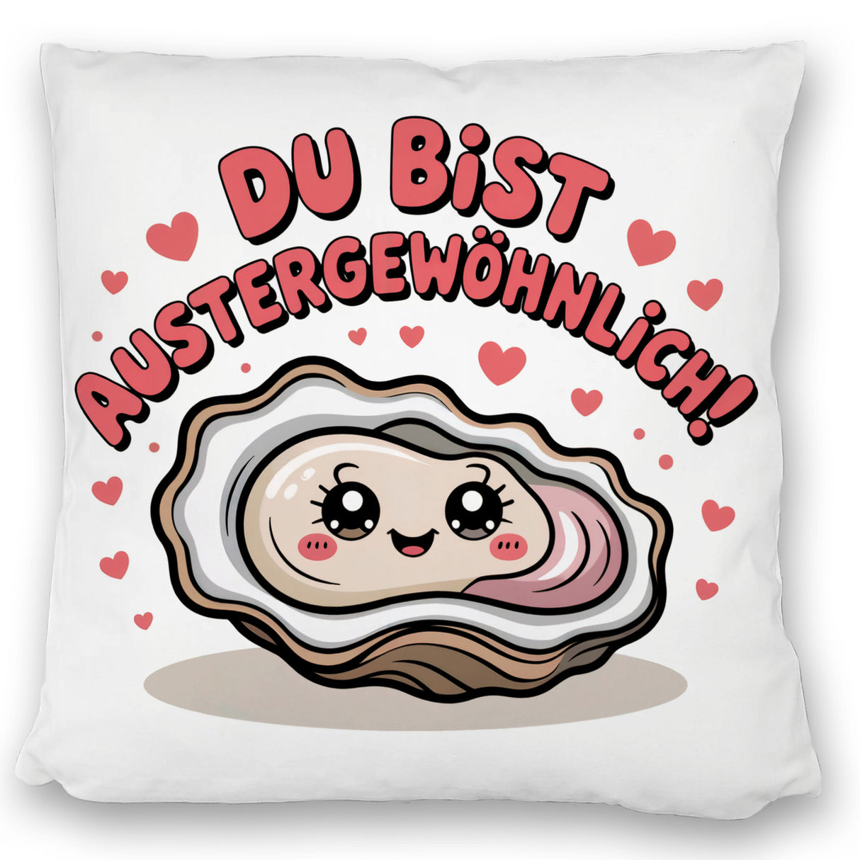 Kawaii Auster Du bist Austergewöhnlich Magnet Kissen