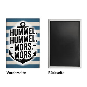 Hamburger Spruch Souvenir Souvenir Magnet - Hummel, Hummel - Mors, Mors