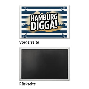 Hamburg Digga! Souvenir Souvenir Magnet