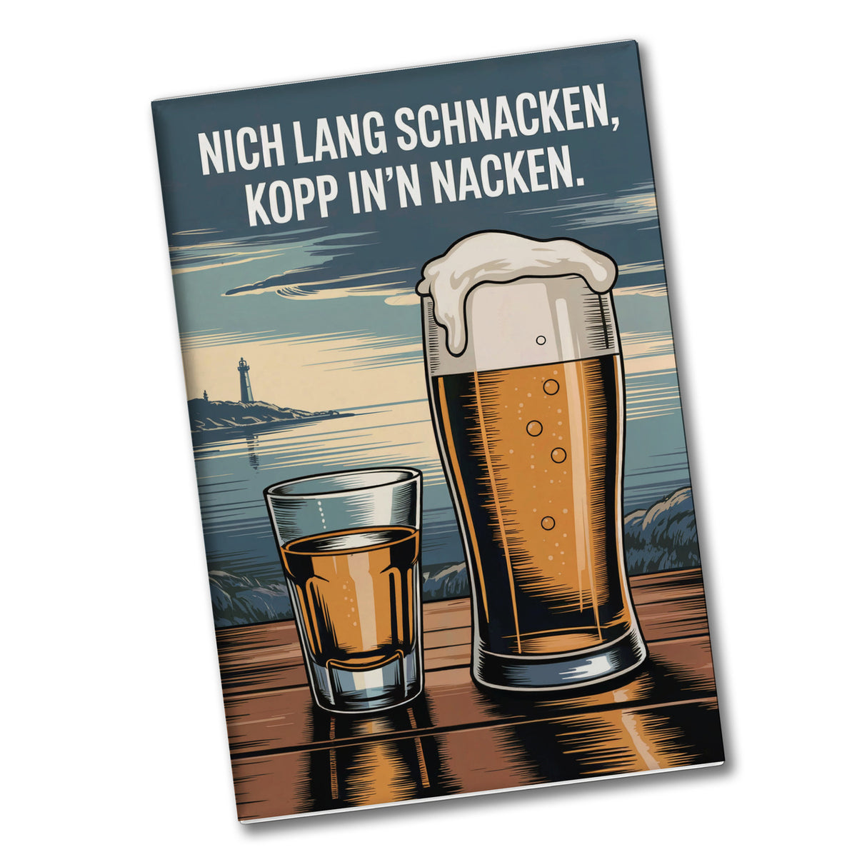Nich lang schnacken, Kopp in'n Nacken Souvenir Souvenir Magnet