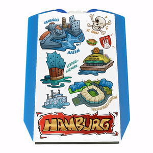 Hamburg Pop Art Comic Parkscheibe