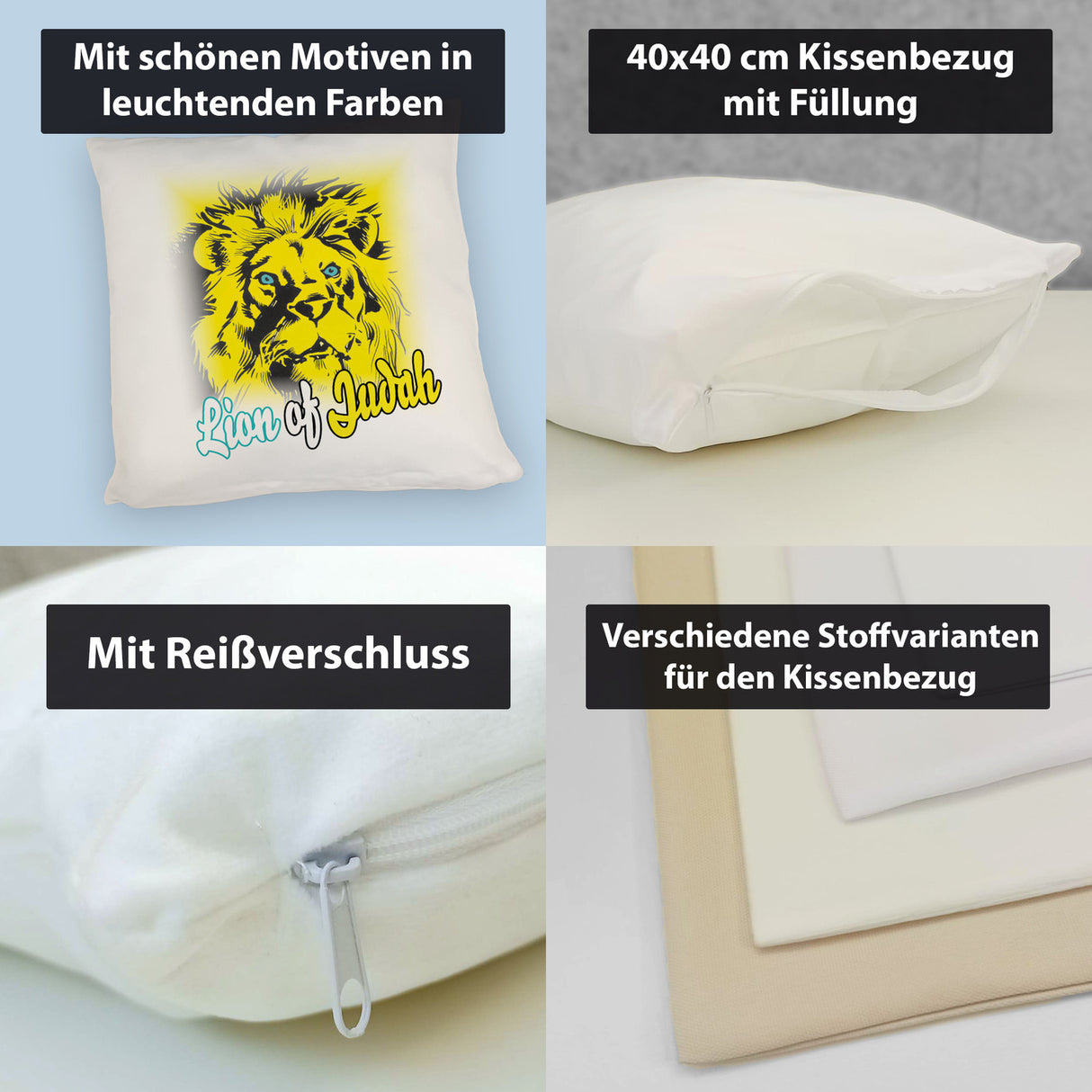 Lion of Judah Kissen mit Spruch