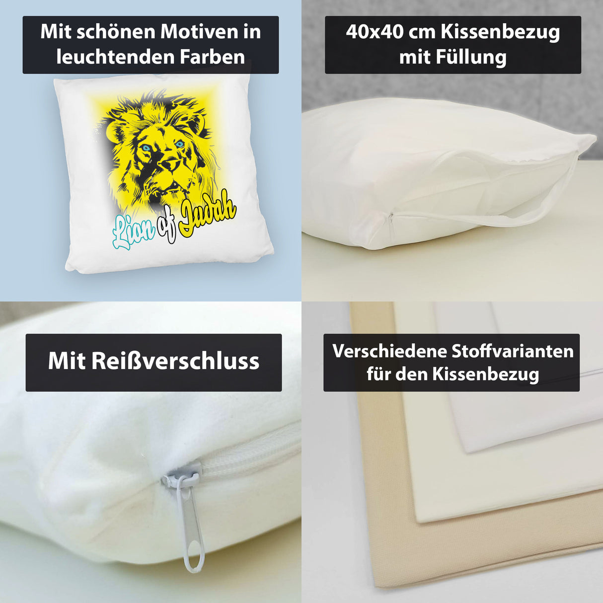 Lion of Judah Kissen mit Spruch