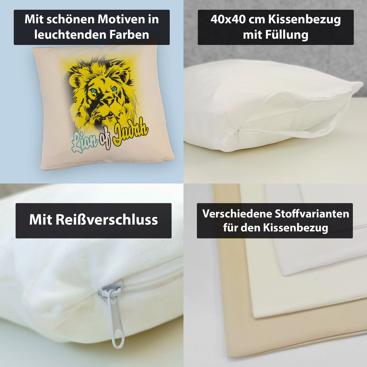 Lion of Judah Kissen mit Spruch