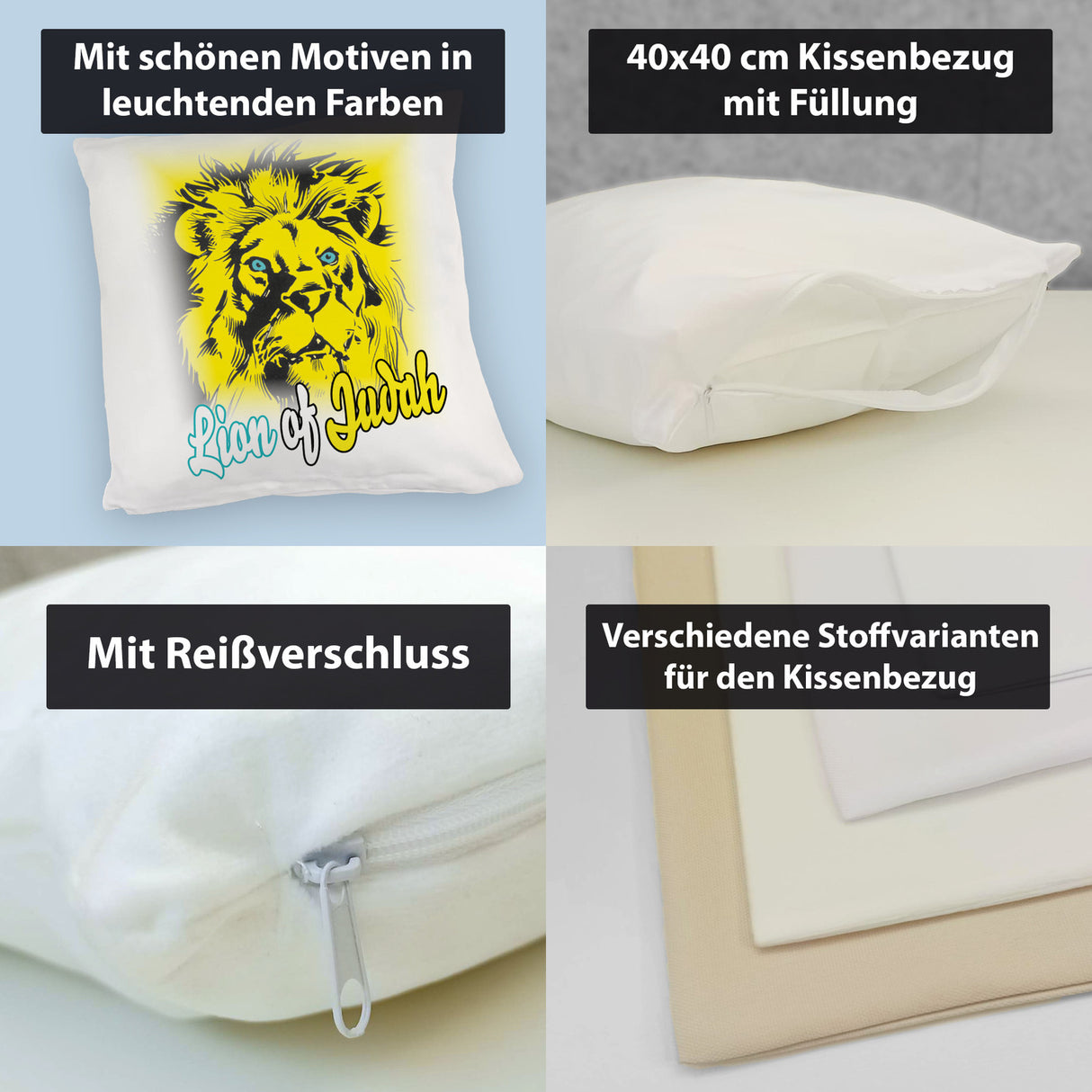 Lion of Judah Kissen mit Spruch