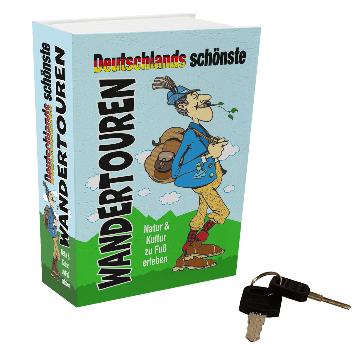 Deutschlands schönste Wandertouren erleben Booksafe