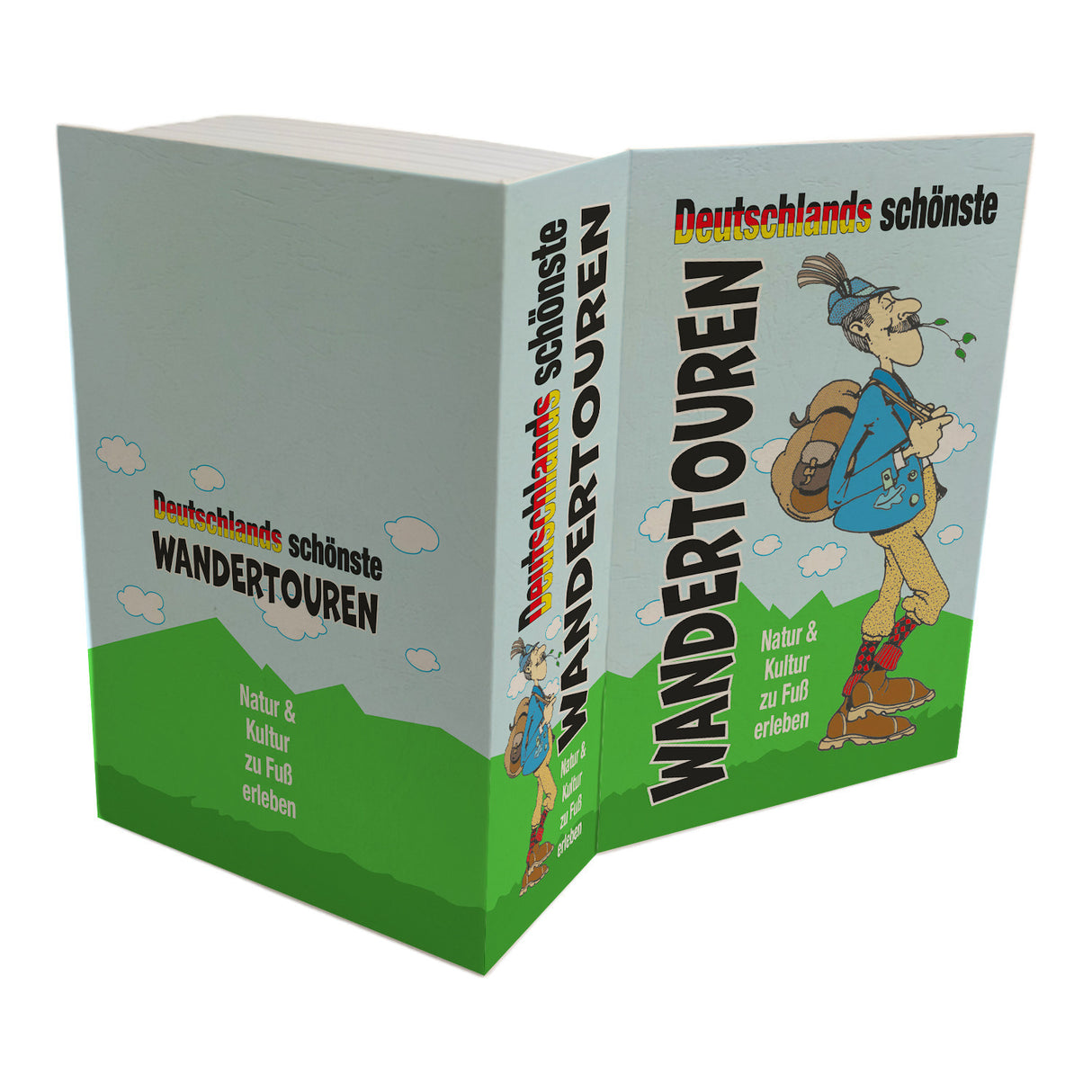 Deutschlands schönste Wandertouren erleben Booksafe