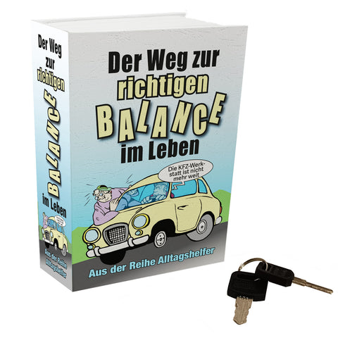 Richtige Balance im Leben finden Booksafe