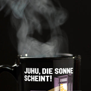 Zocker Tasse - die Sonne scheint! Dann zocke ich mit kurzen Hosen…