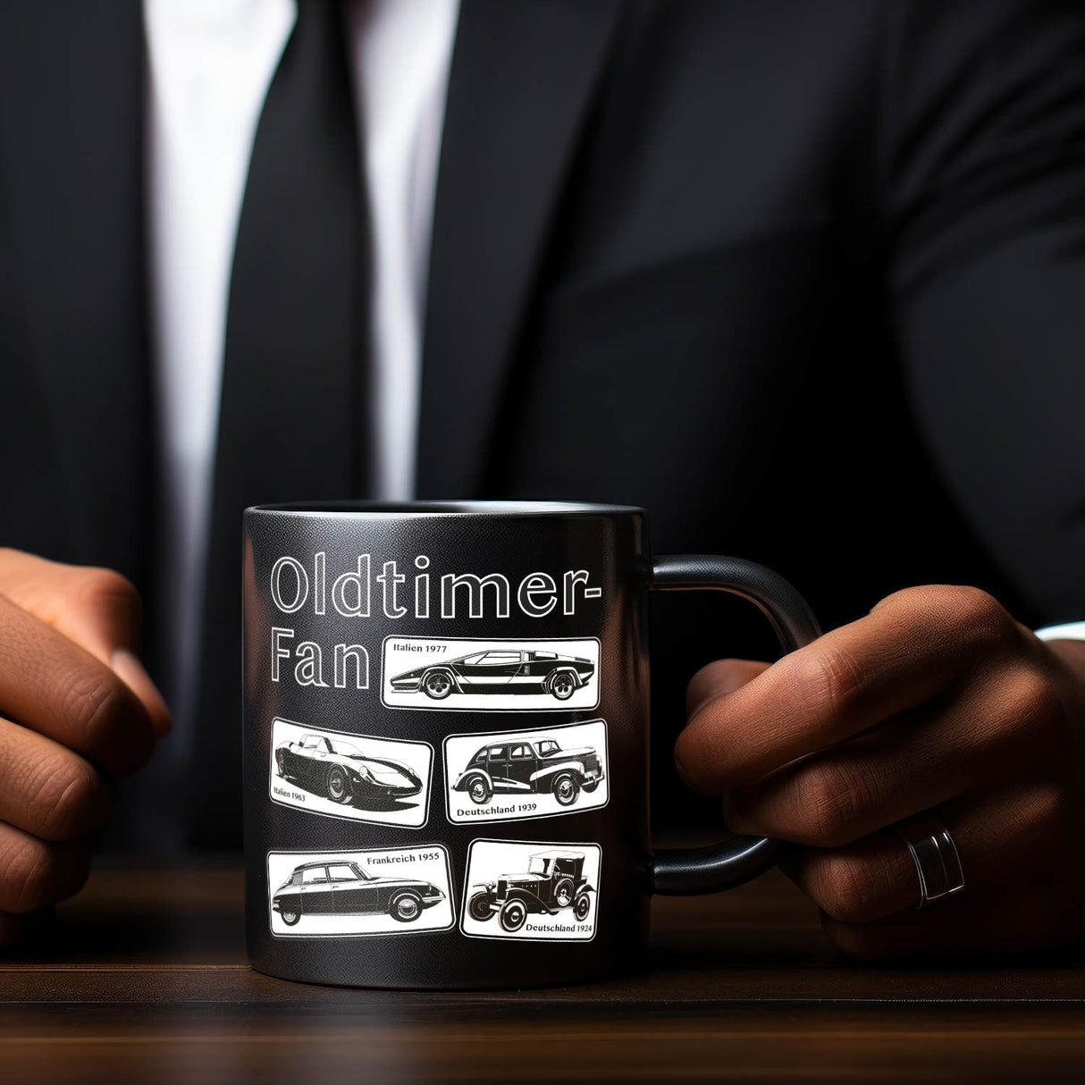 Oldtimer-Fan Tasse