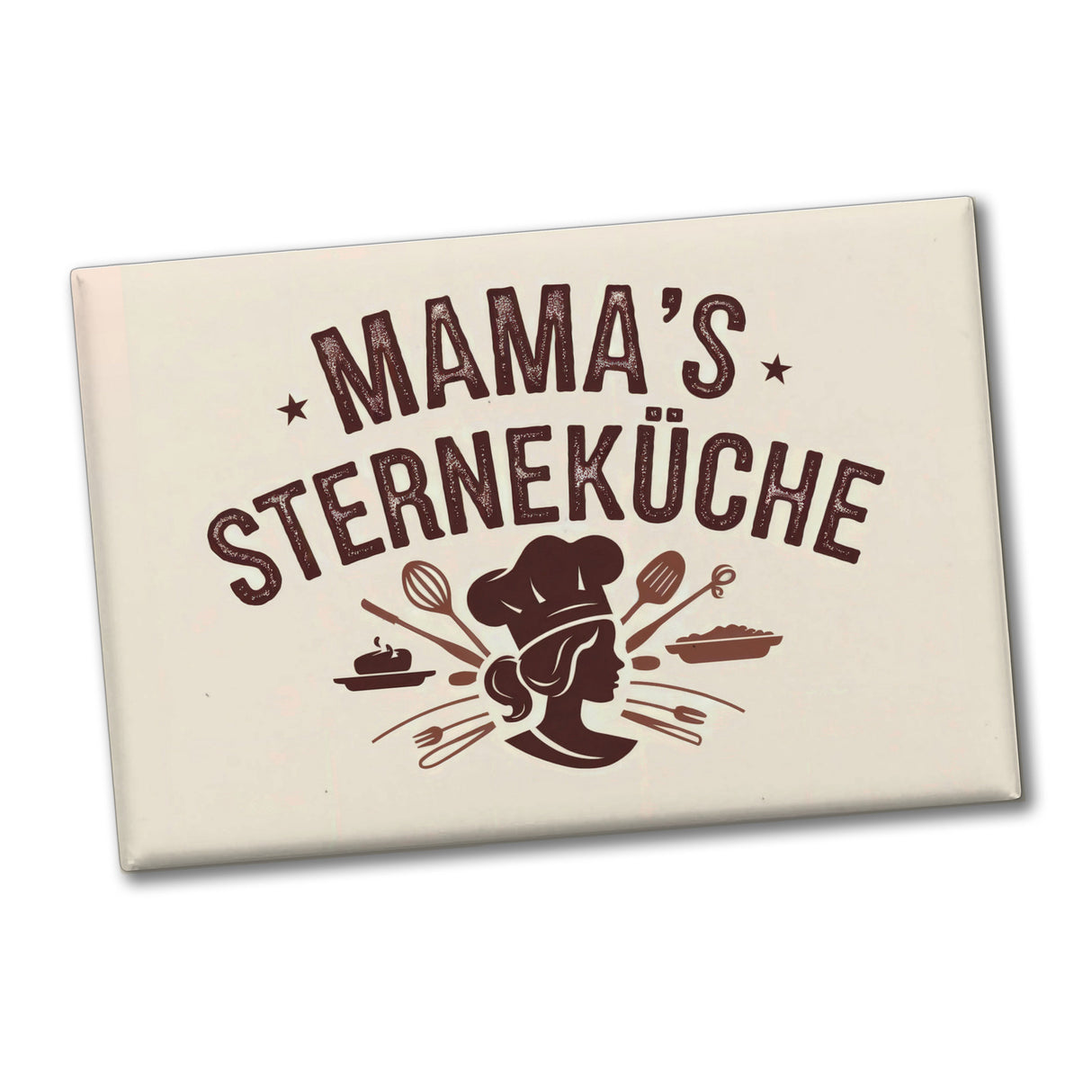 Mama´s Sterneküche Souvenir Souvenir Magnet für Hobbyköche und Mütter