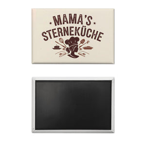 Mama´s Sterneküche Souvenir Souvenir Magnet für Hobbyköche und Mütter