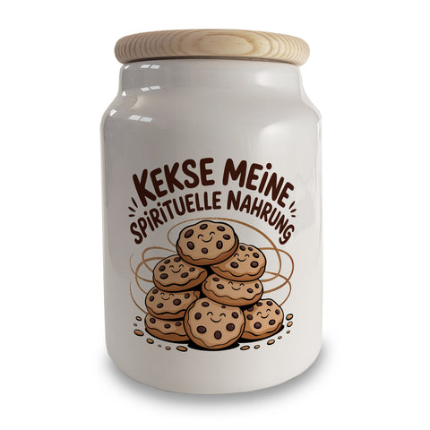 Kekse meine spirituelle Nahrung Keksdose Cartoon-Kekse