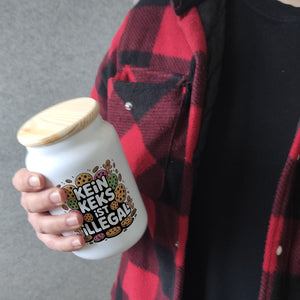 Lebkuchenmännchen Kein Keks ist illegal Keksdose