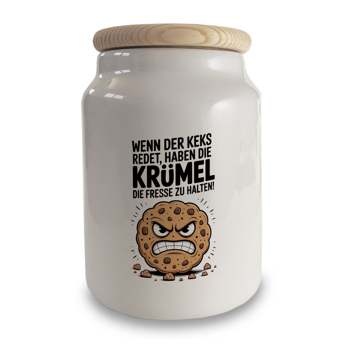 Mürrischer Keks Cartoon Keksdose - Wenn der Keks redet