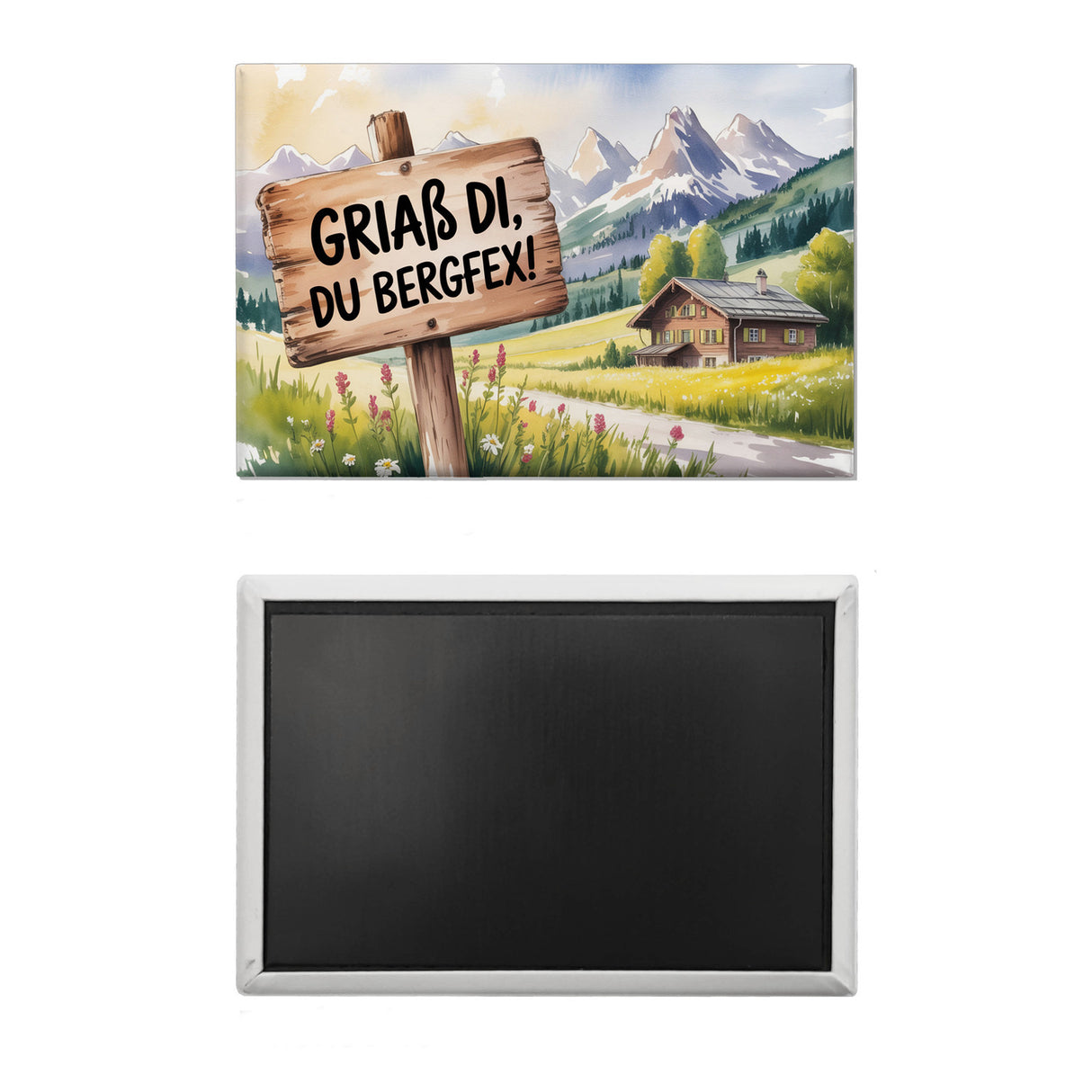 Allgäu Landschaft Griaß di Souvenir Souvenir Magnet