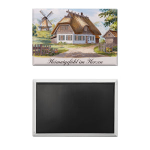 Holzhaus Landschaft Windmühle Souvenir Souvenir Magnet Heimatgefühl