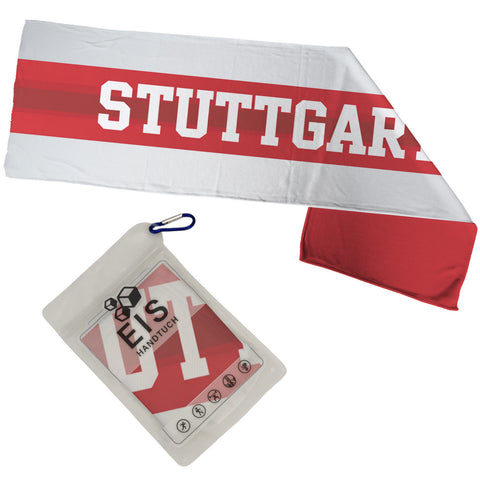 Stuttgart Eishandtuch mit rotem Brustring