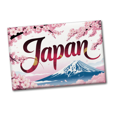 Japan Kirschblüten Souvenir Souvenir Magnet mit Kalligraphie