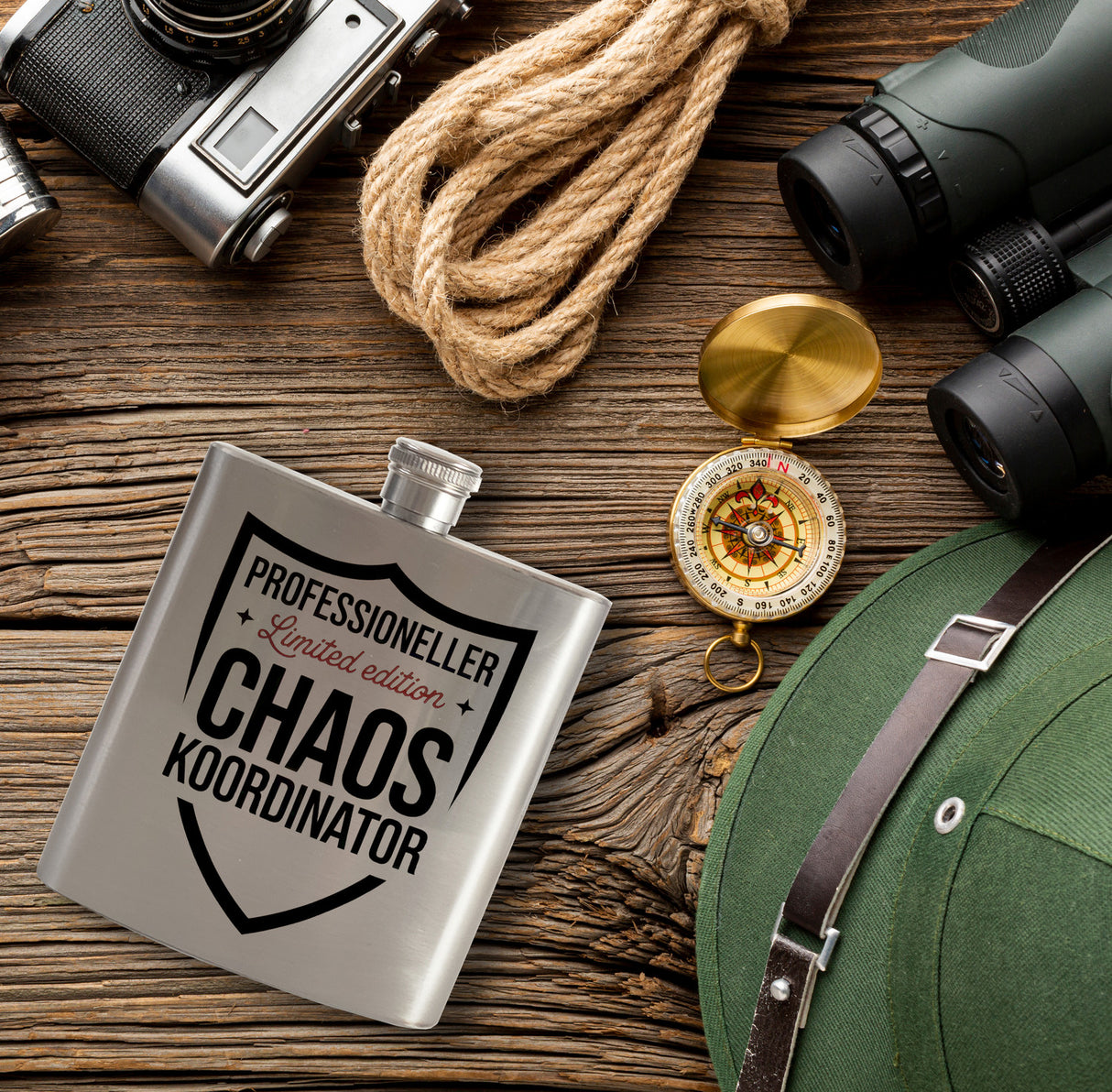 CHAOS KOORDINATOR Limited Edition Flachmann