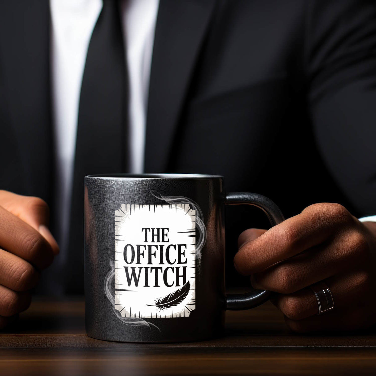 The Office Witch - Tasse mit Mystik-Design