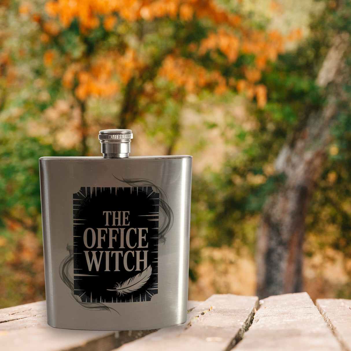The Office Witch Parodie Flachmann