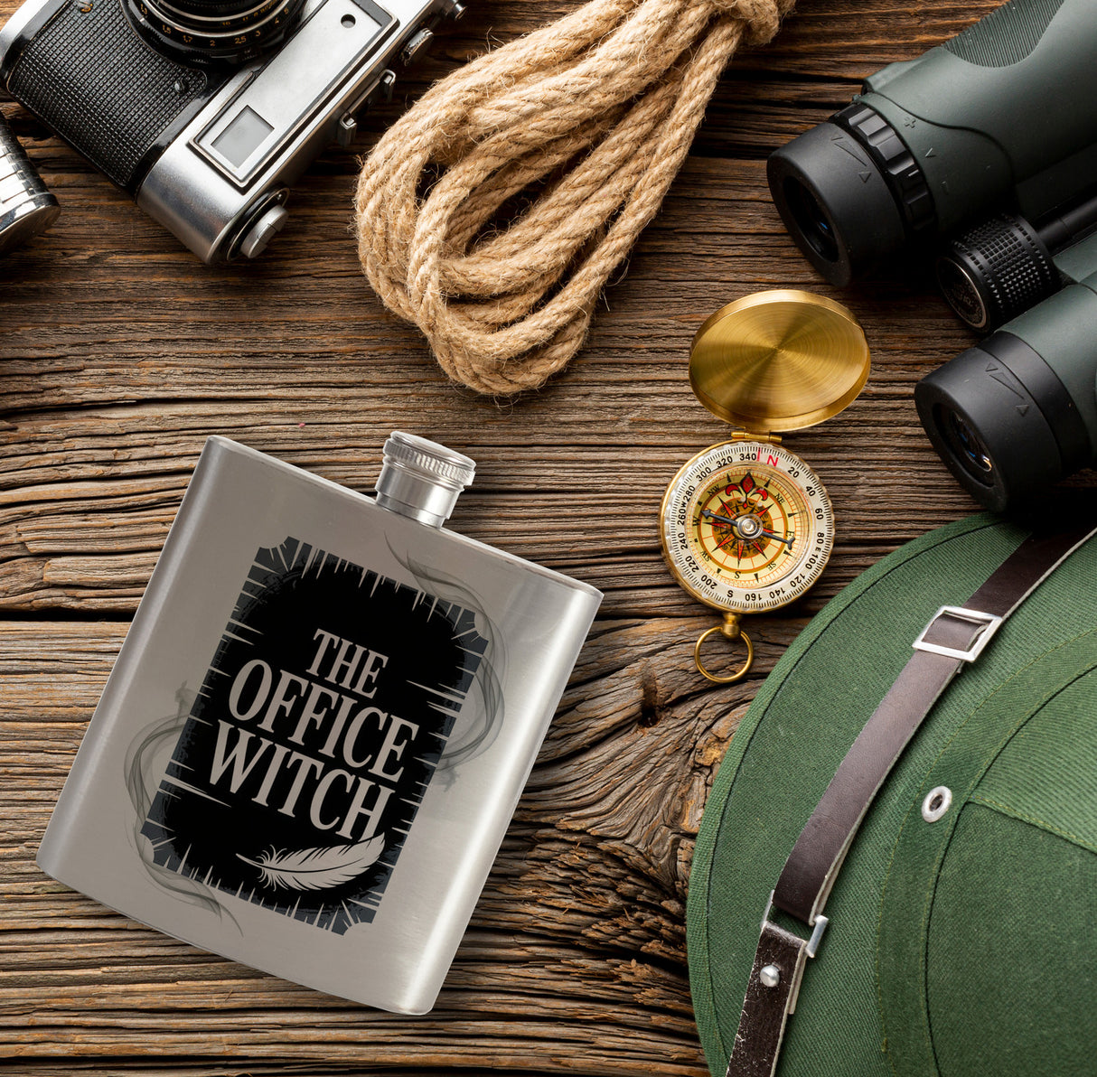 The Office Witch Parodie Flachmann