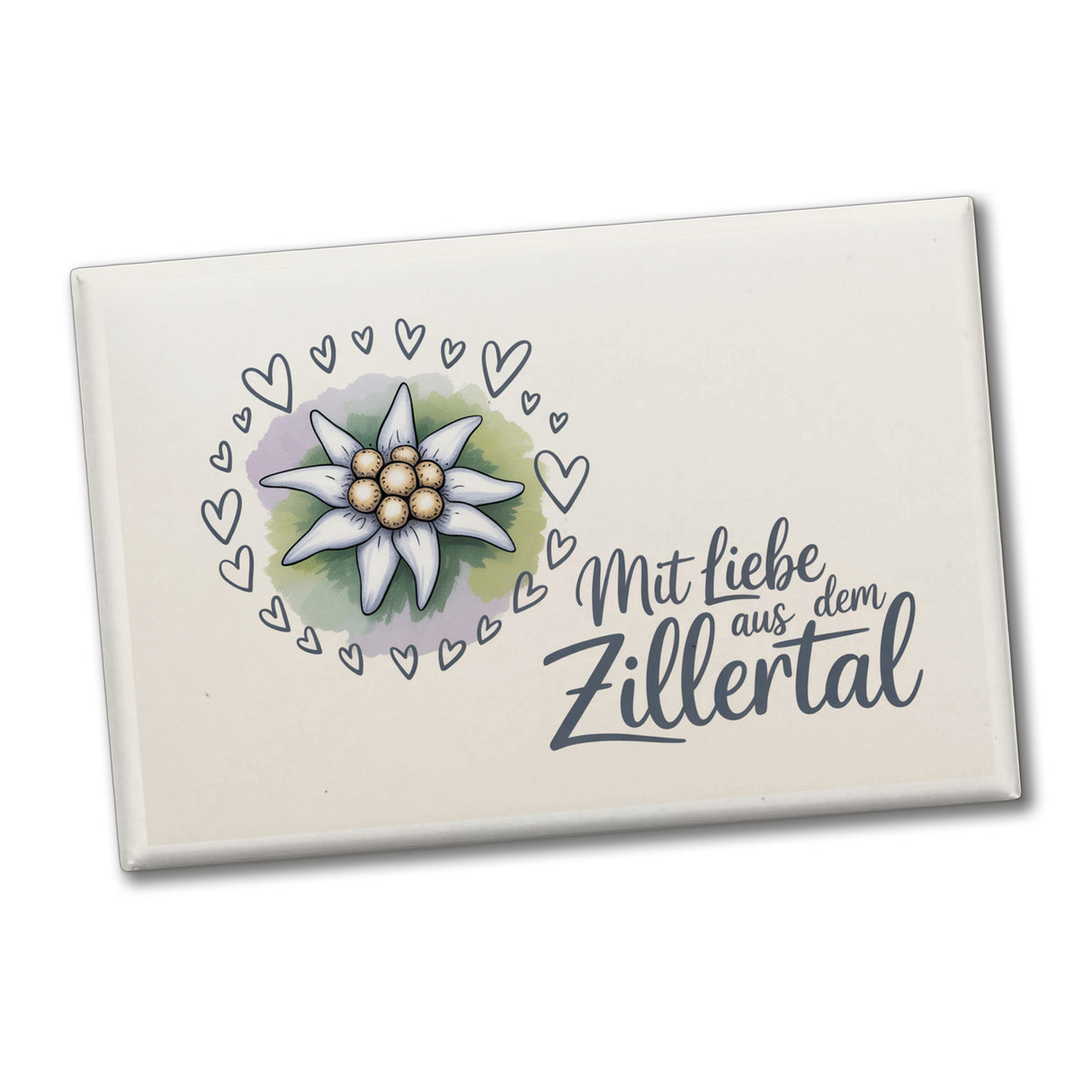 Edelweiß Mit Liebe aus dem Zillertal Souvenir Souvenir Magnet