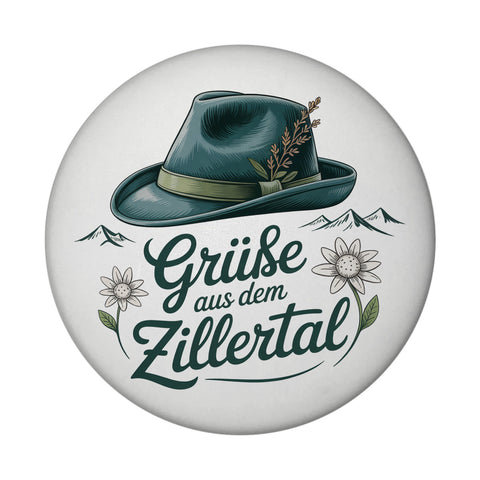 Alpenhut Grüße aus dem Zillertal Magnet