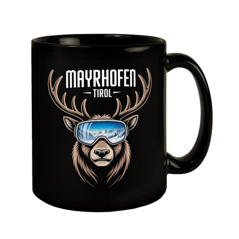 MAYRHOFEN Tirol Tasse mit coolem Hirsch