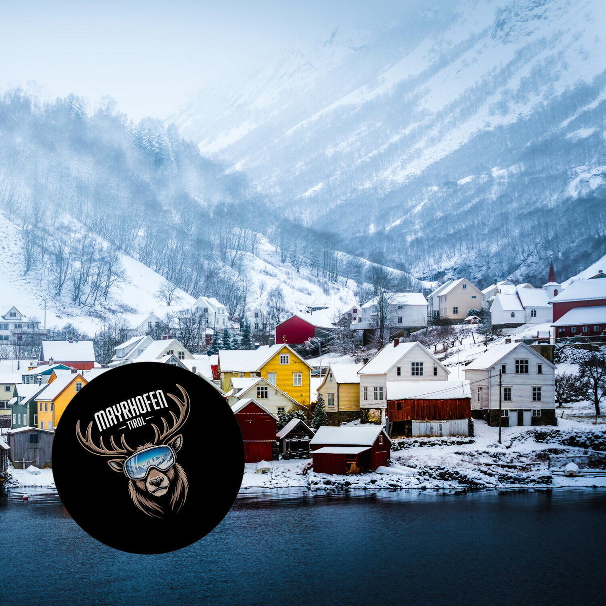 MAYRHOFEN Tirol Magnet mit coolem Hirsch