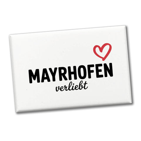 Mayrhofen Verliebt Herz Souvenir Souvenir Magnet Österreich