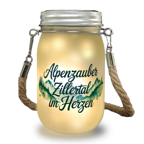 Alpenzauber Zillertal im Herzen Solarlicht Berglandschaft