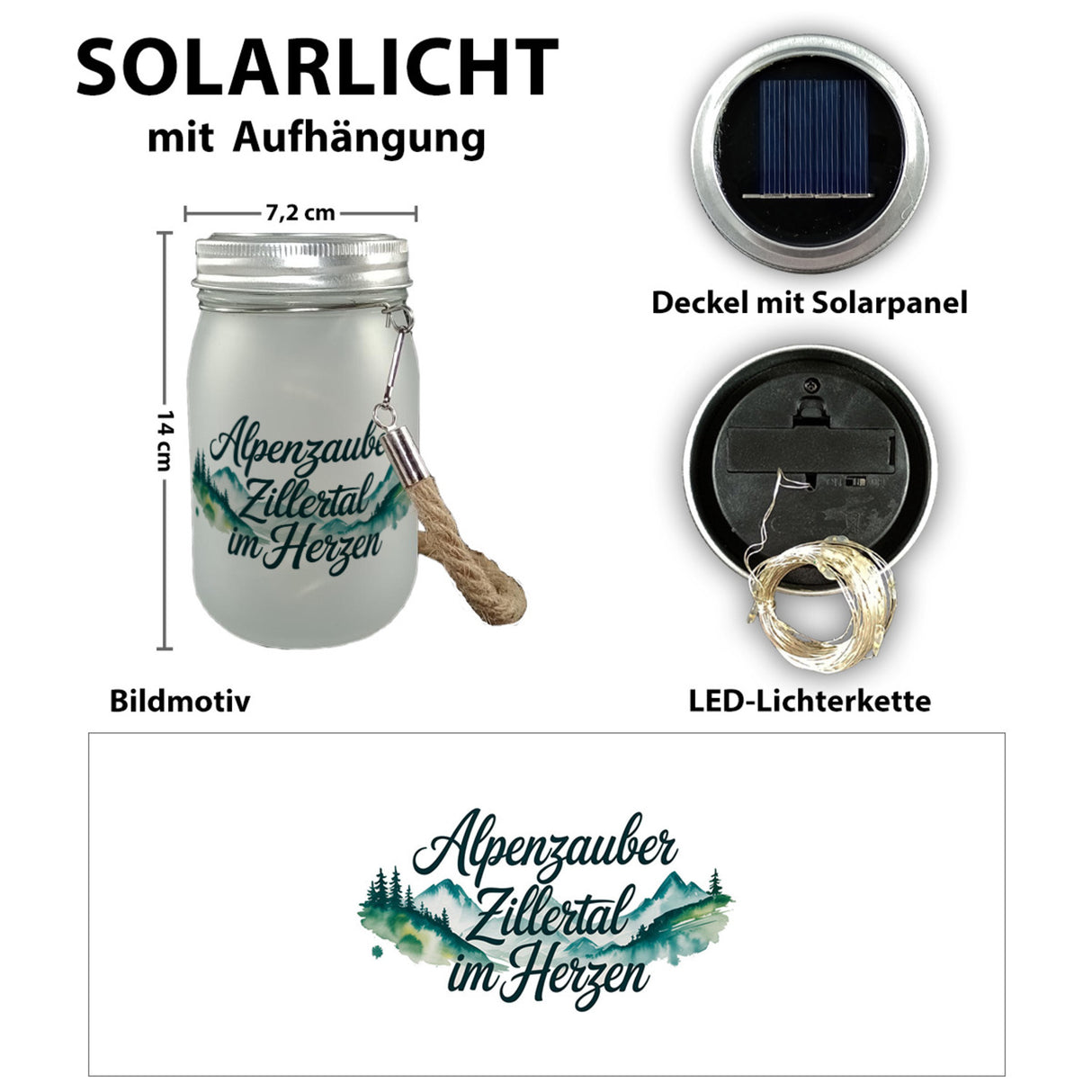 Alpenzauber Zillertal im Herzen Solarlicht Berglandschaft