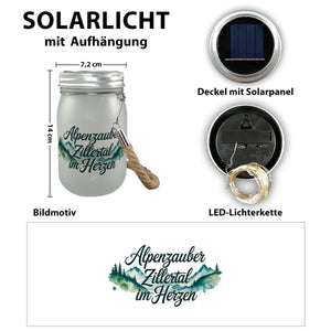 Alpenzauber Zillertal im Herzen Solarlicht Berglandschaft