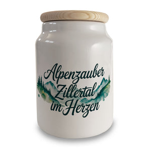 Alpenzauber Zillertal im Herzen Keksdose Berglandschaft