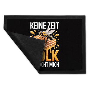 Biene Honigwabe Fußmatte in 35x50 cm für Imker - Keine Zeit