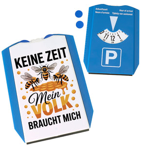 Honigbienen Parkscheibe für Imker - Keine Zeit