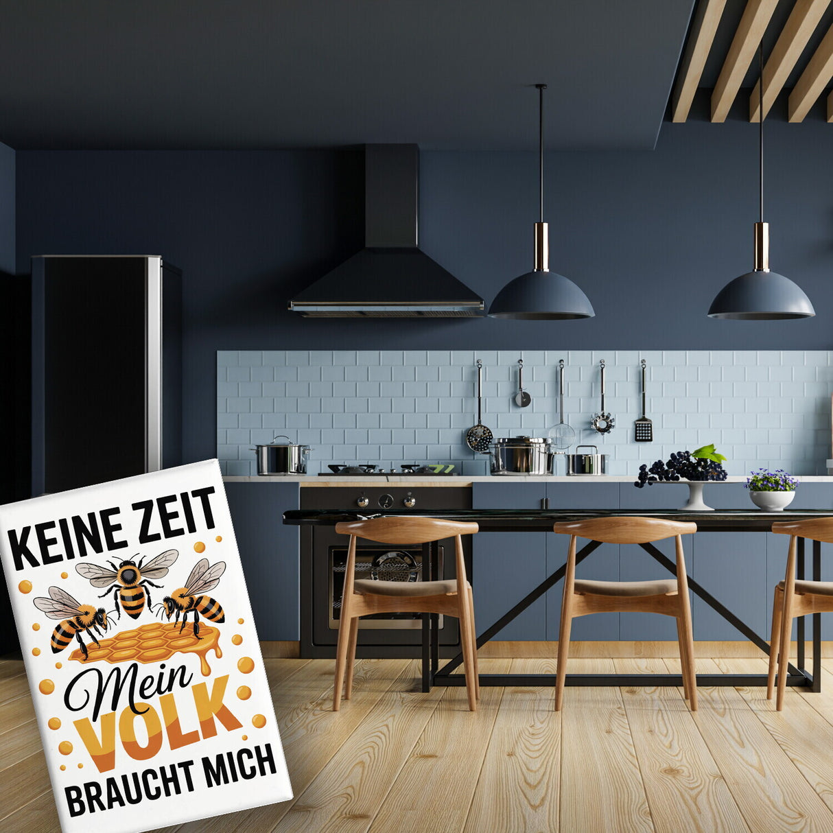 Honigbienen Souvenir Souvenir Magnet für Imker - Keine Zeit